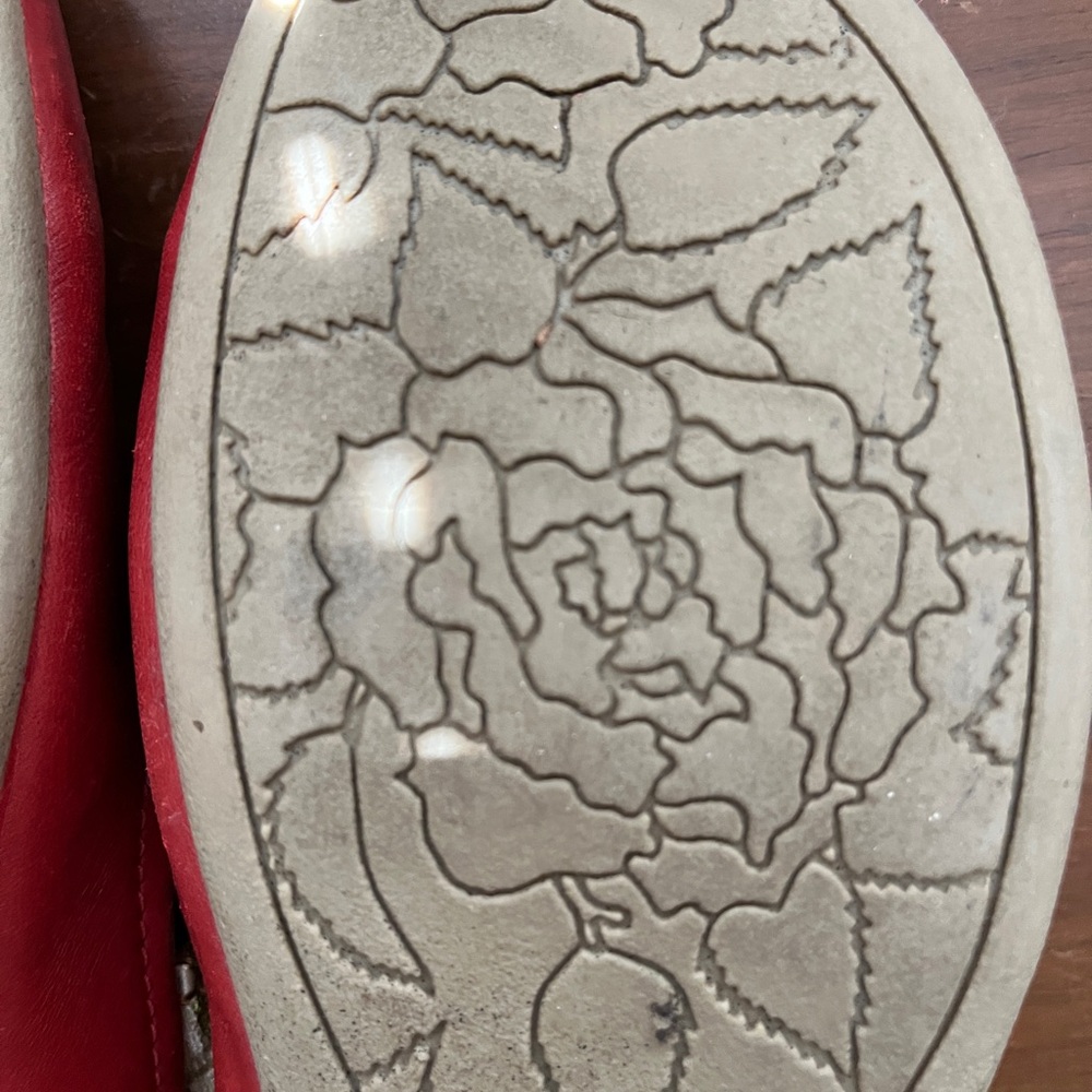 Red leather Mary Janes by Josef Seibel - Picture 8 of 9